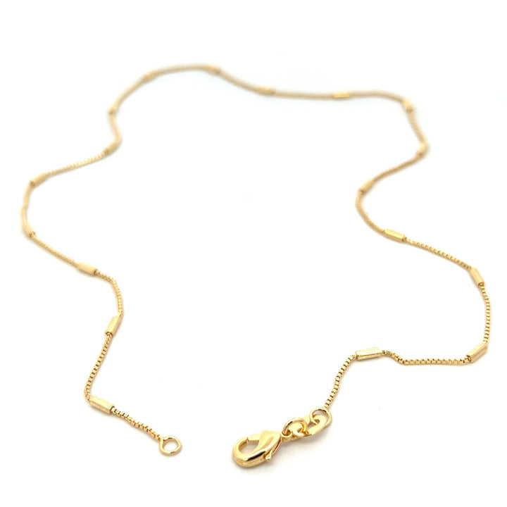 14K-gold-filled bar station necklace - 16" - valentshop.com