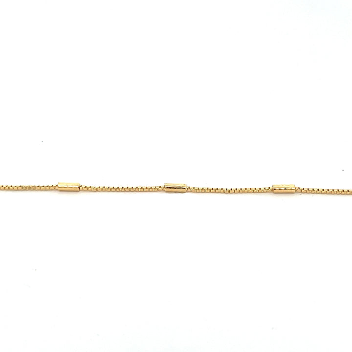 14K-gold-filled bar station necklace - 16" - valentshop.com