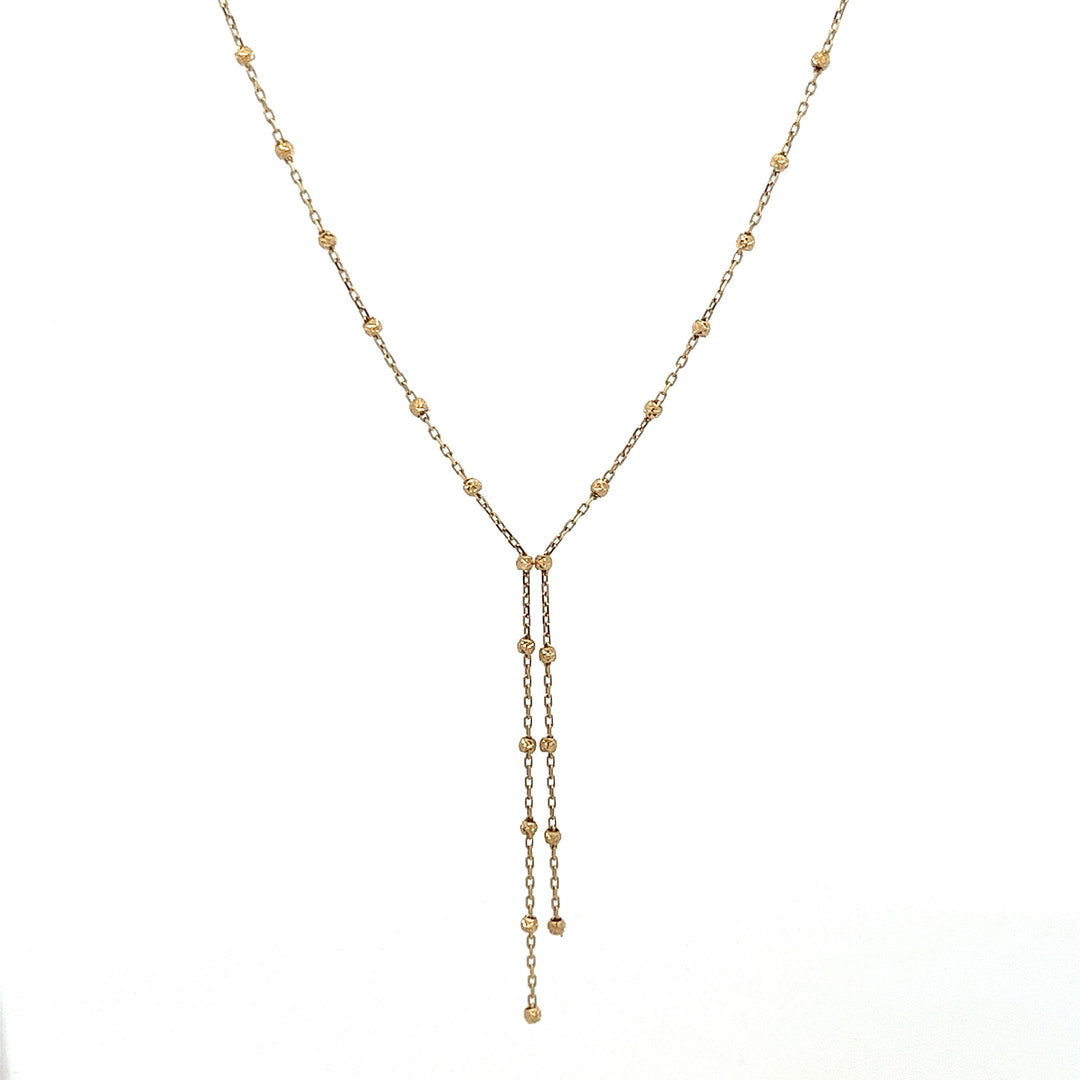 14K solid gold necklaces