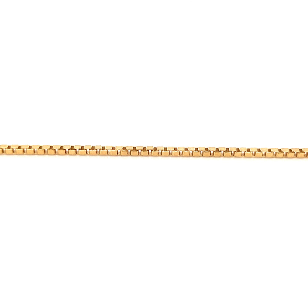 14K-gold-filled box chain bracelet - valentshop.com