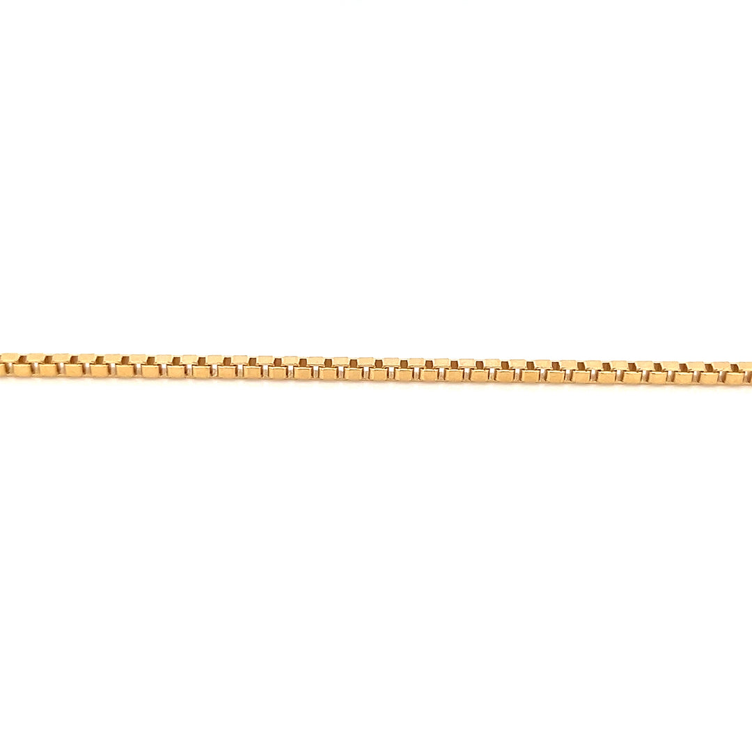 14K-gold-filled box chain bracelet - valentshop.com
