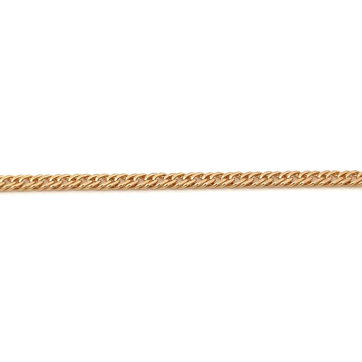 14K-gold-filled curb chain bracelet - valentshop.com