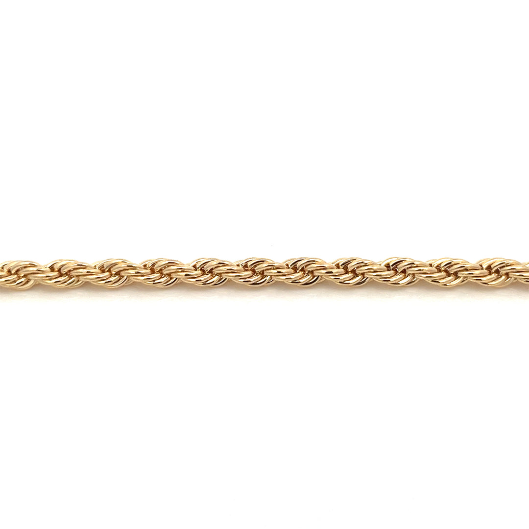14K-gold-filled luxe rope chain bracelet - valentshop.com