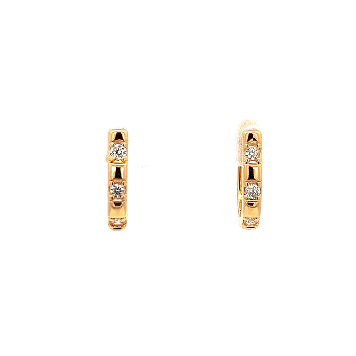 14K-gold-filled sparkly U-hoops - valentshop.com