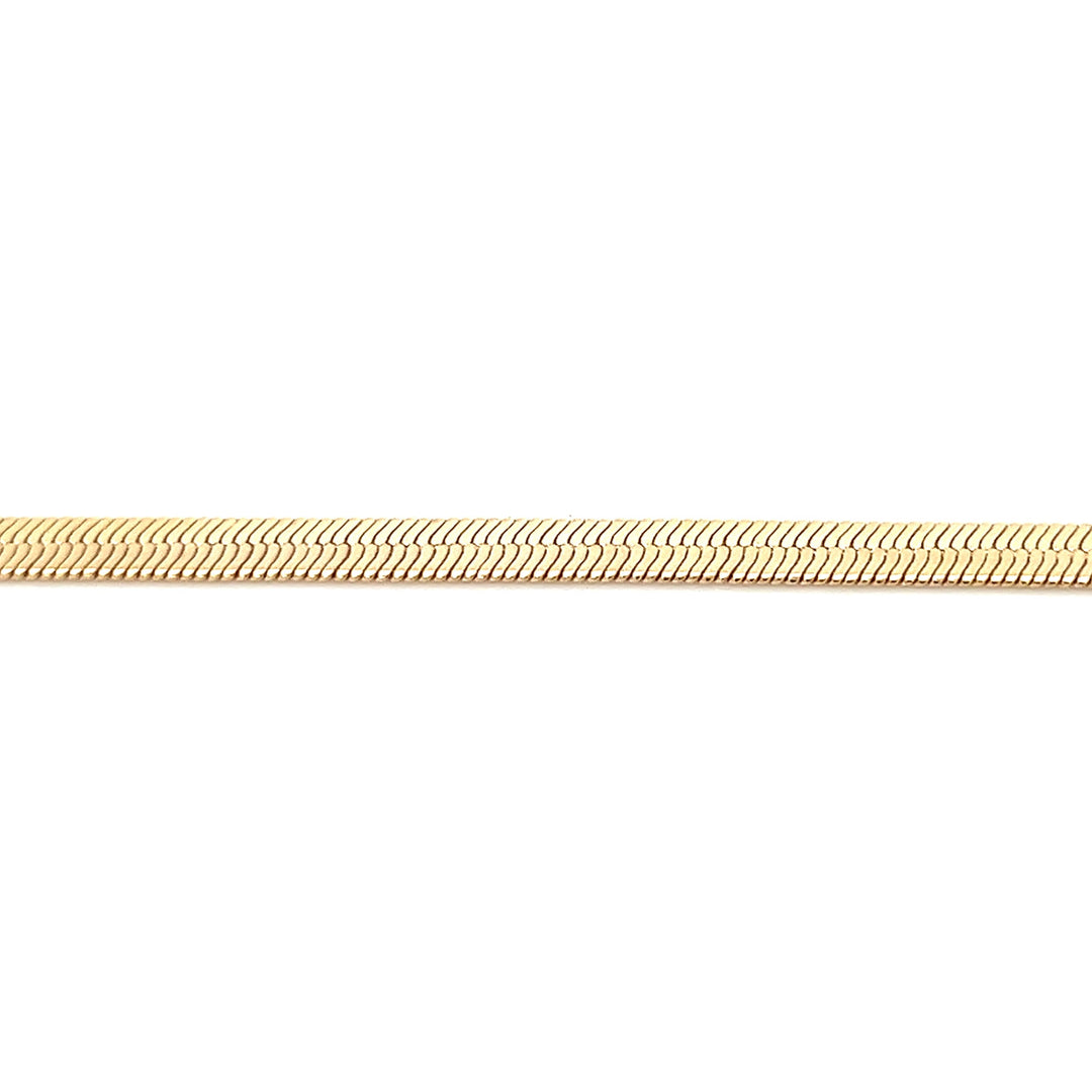 14K-gold-filled herringbone bracelet - valentshop.com