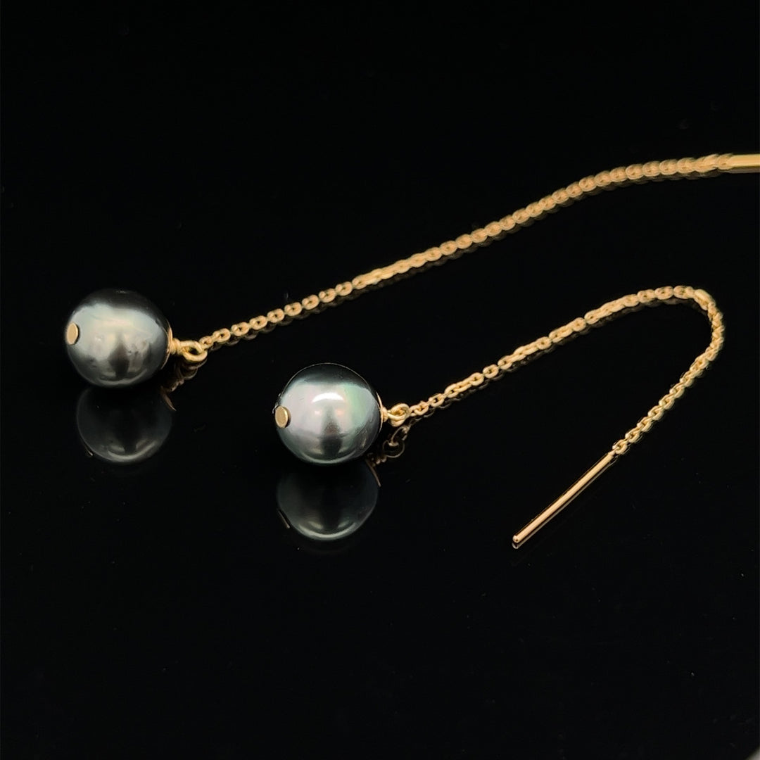 van luna - classic tahitian pearl threaders - valentshop.com