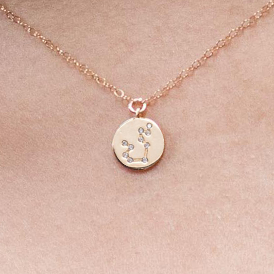 zodiac constellation necklace - valentshop.com