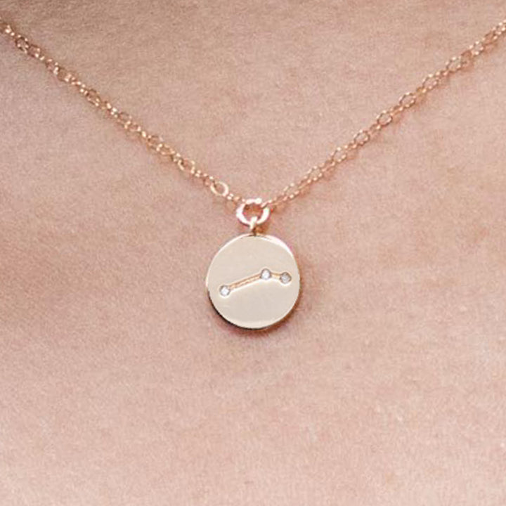 zodiac constellation necklace - valentshop.com