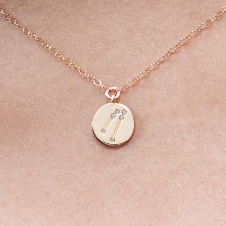 zodiac constellation necklace - valentshop.com