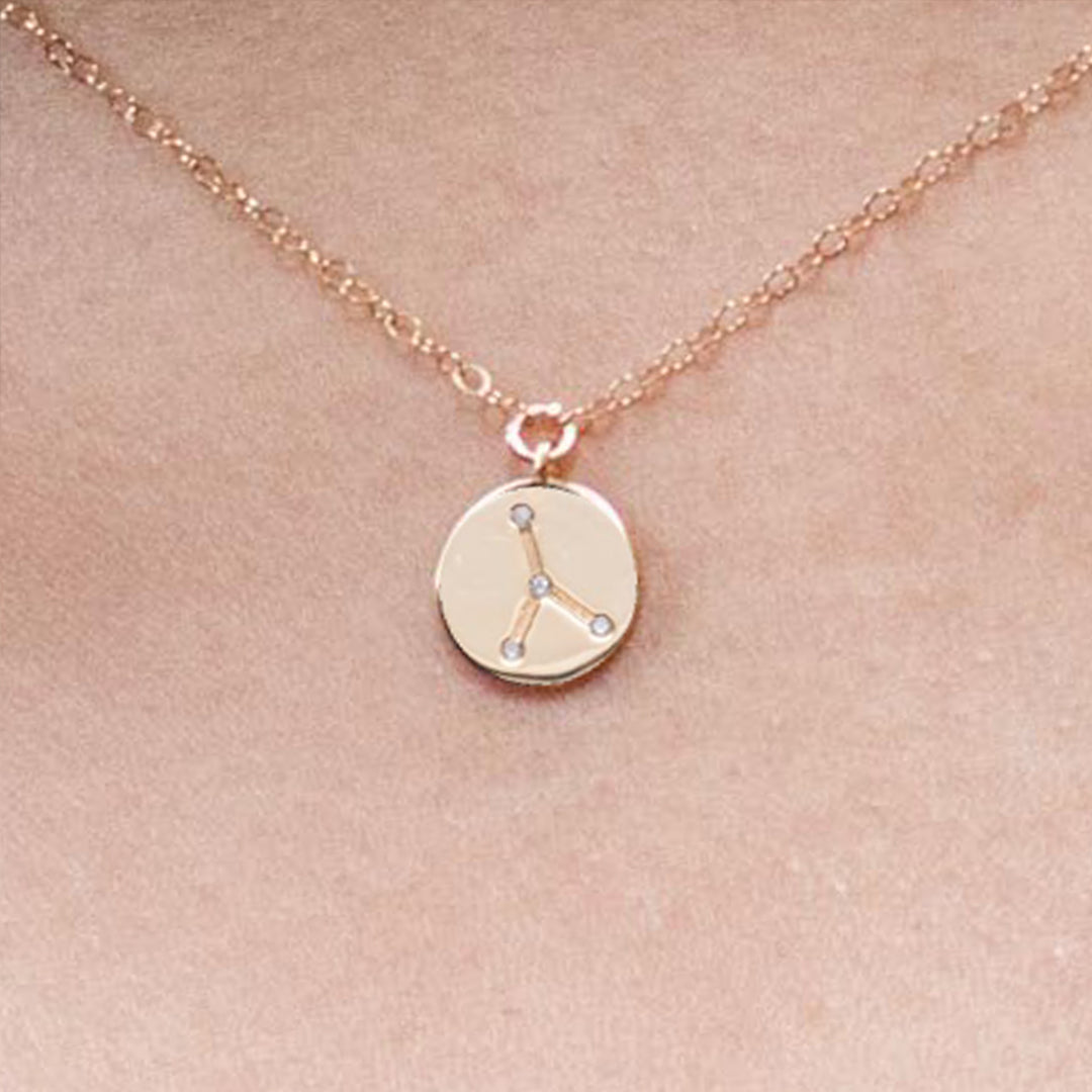 zodiac constellation necklace - valentshop.com
