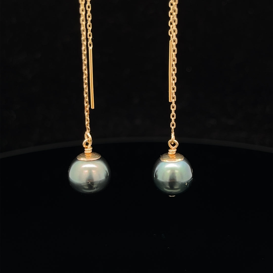 van luna - classic tahitian pearl threaders - valentshop.com