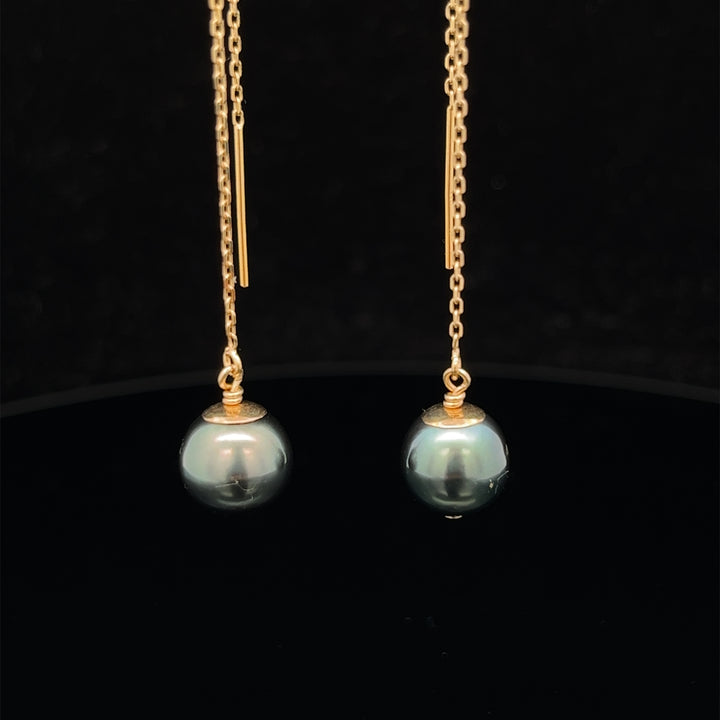 van luna - classic tahitian pearl threaders - valentshop.com