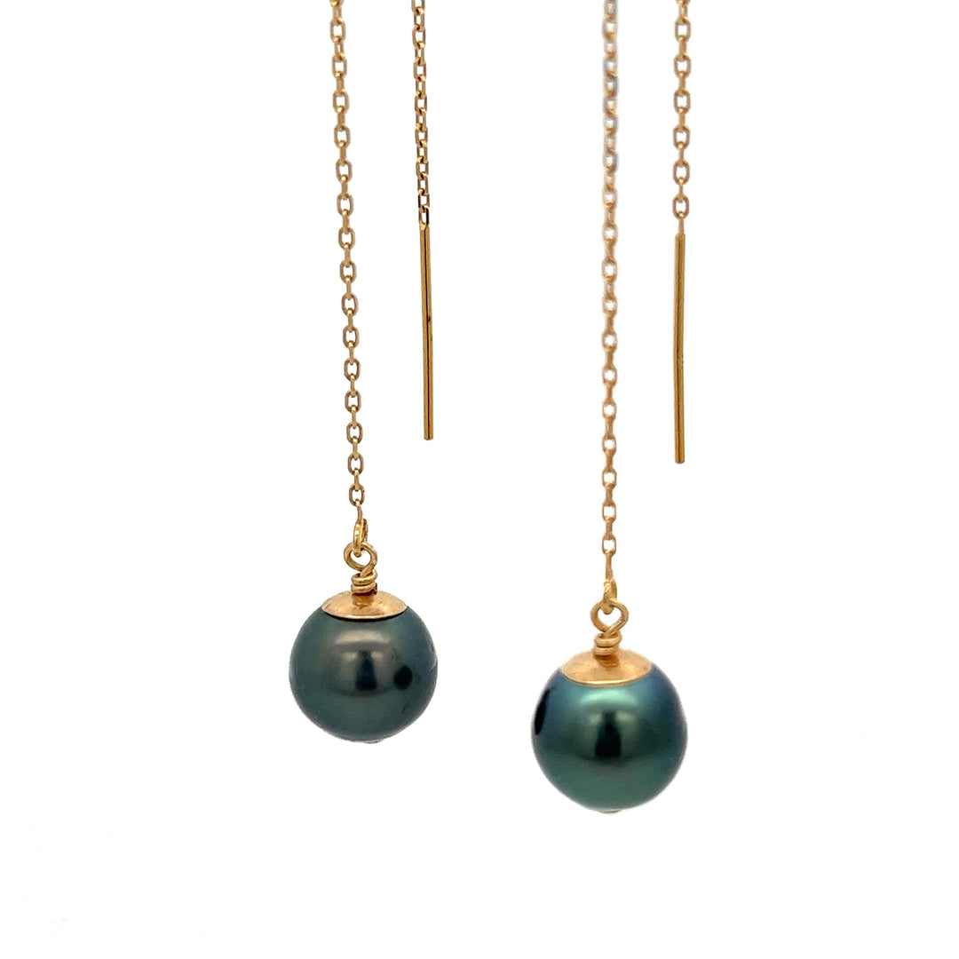 van luna - classic tahitian pearl threaders - valentshop.com