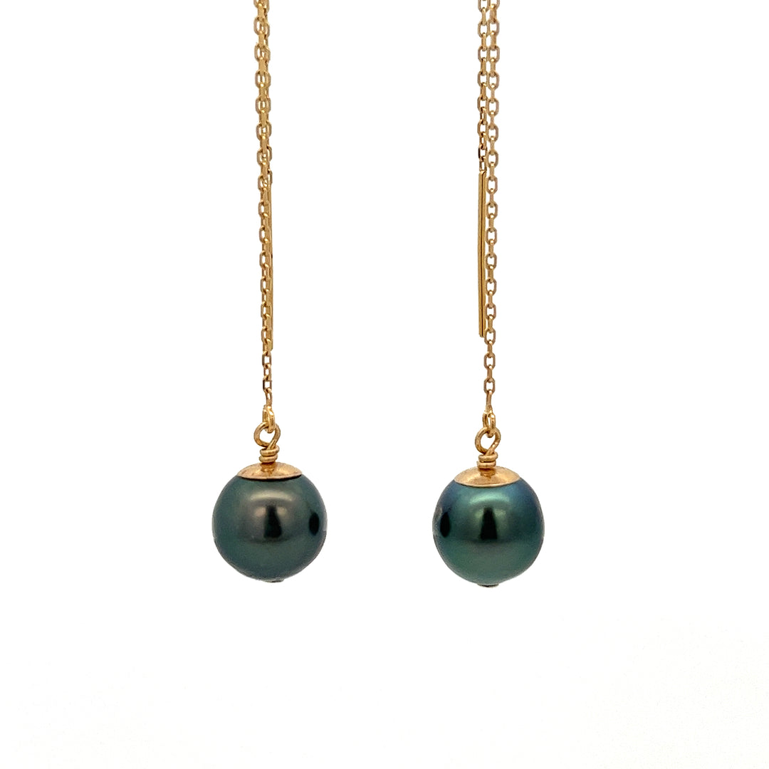 van luna - classic tahitian pearl threaders - valentshop.com