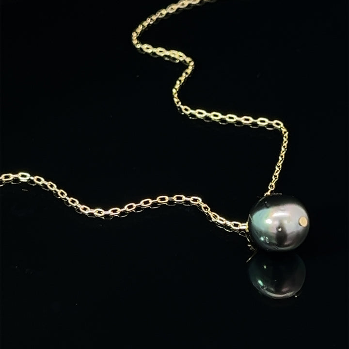 van luna - tahitian pearl pendant necklace - valentshop.com