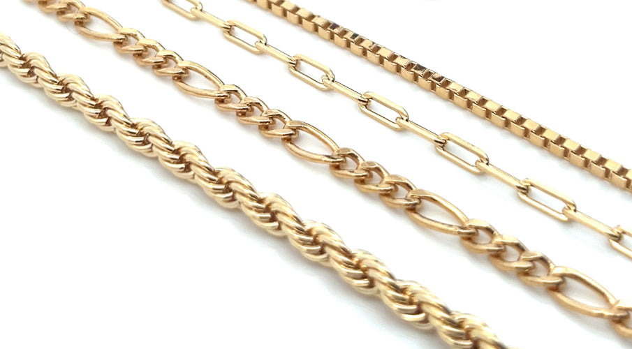 gold essentials - necklaces