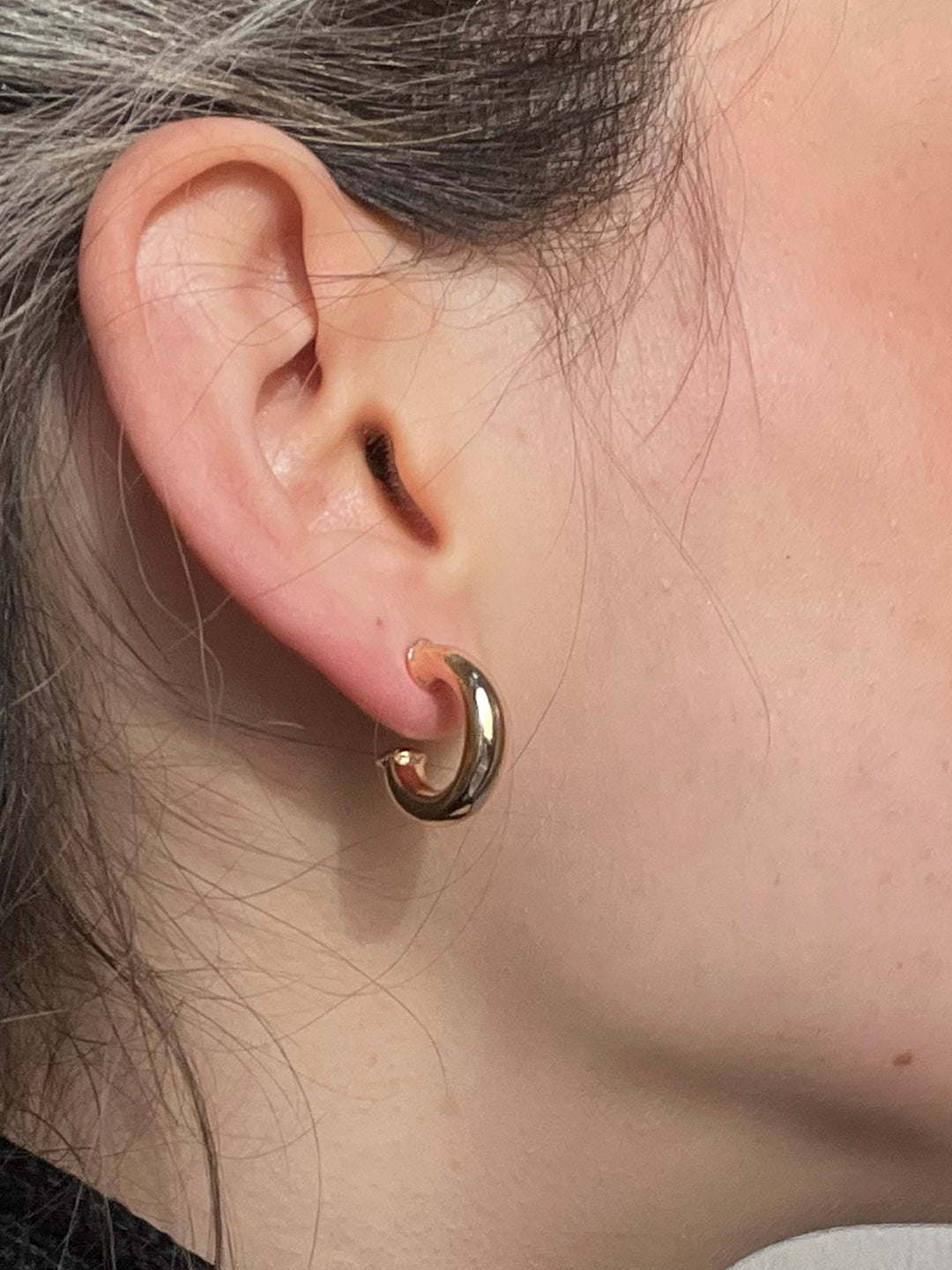 14K-gold-filled totally tubular hoops - valentshop.com