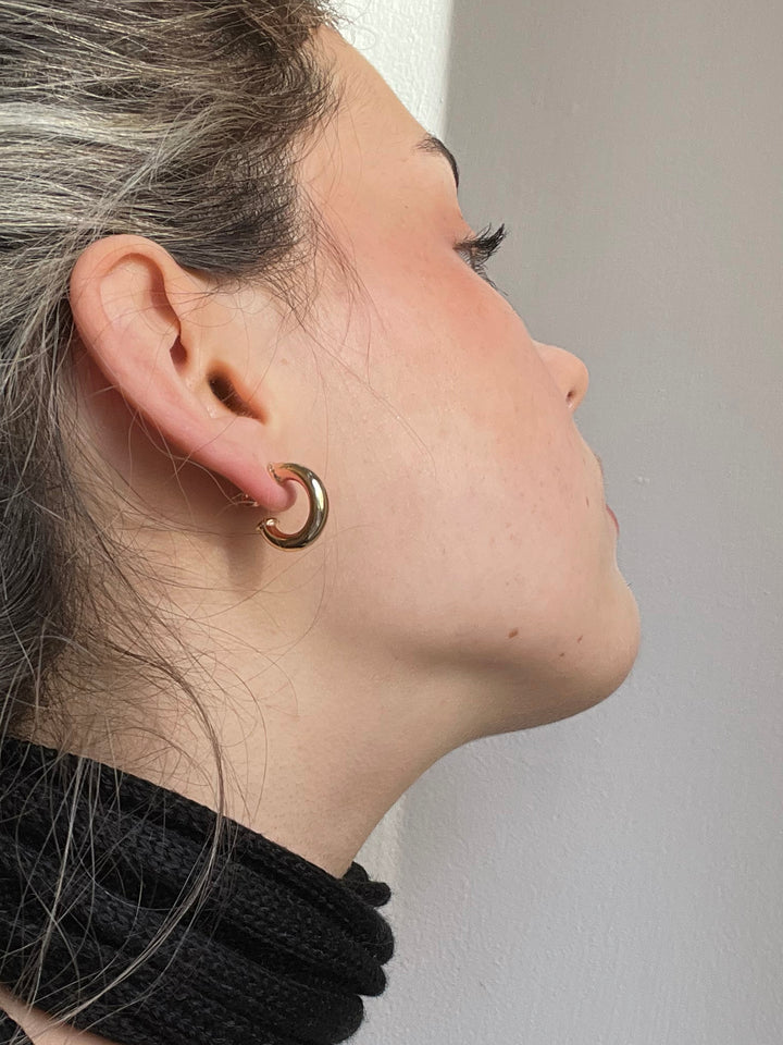 14K-gold-filled totally tubular hoops - valentshop.com