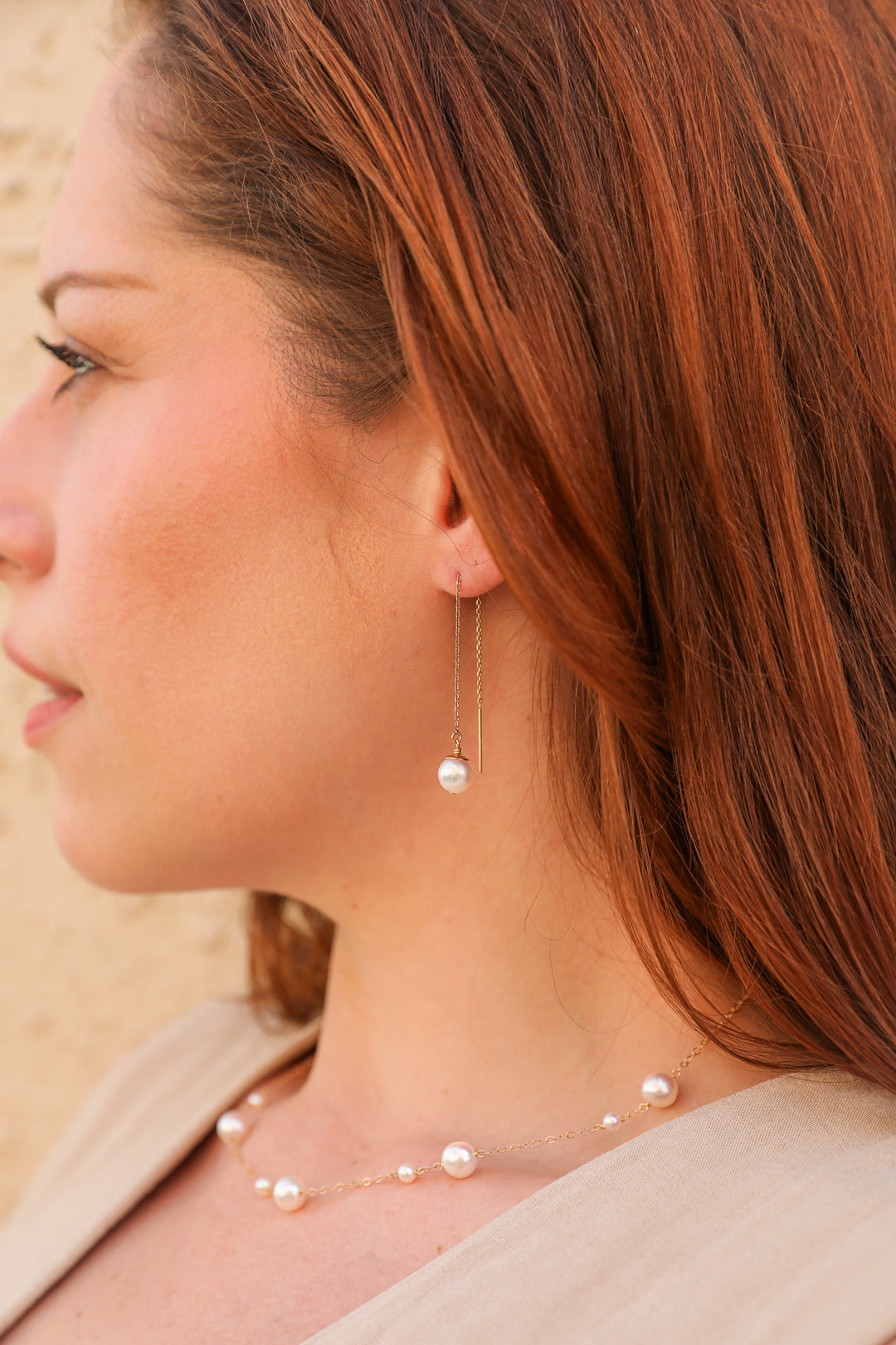 14K van luna akoya & tahitian pearls