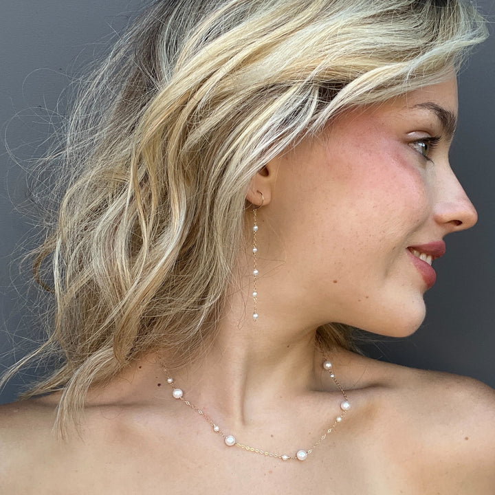 van luna - big & small akoya pearl station necklace - valentshop.com