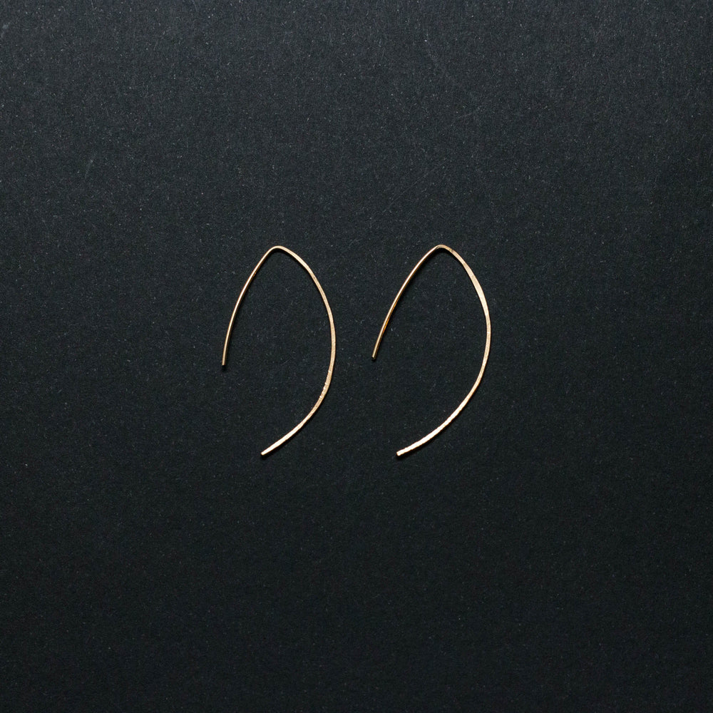 "giardina" - artisanal hammered hoops - valentshop.com