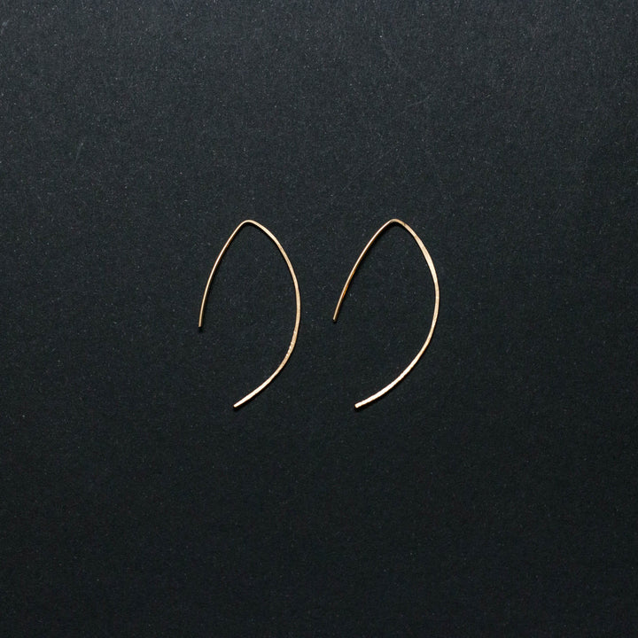 "giardina" - artisanal hammered hoops - valentshop.com