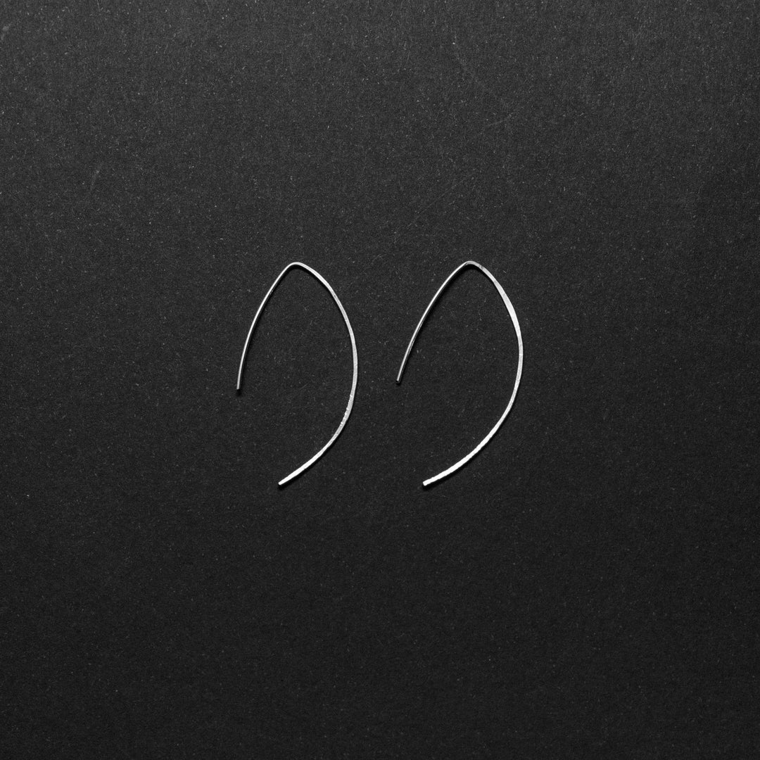 "giardina" - artisanal hammered hoops - valentshop.com