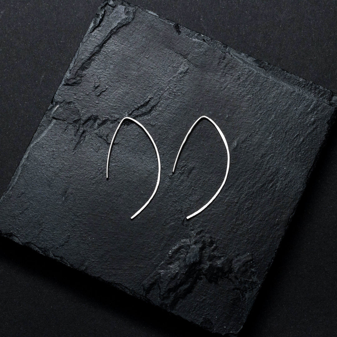 "giardina" - artisanal hammered hoops - valentshop.com