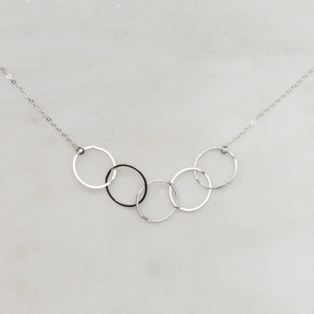 five-ring necklace - valentshop.com
