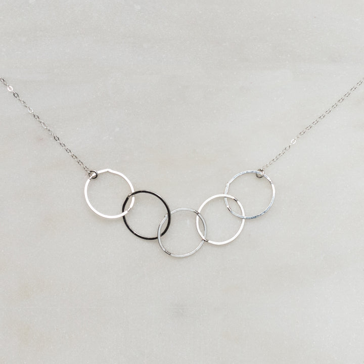 five-ring necklace - valentshop.com
