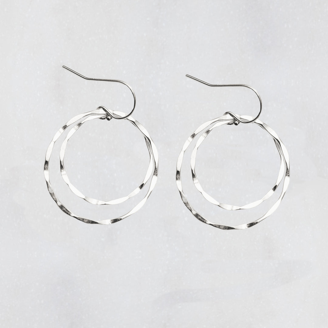 double eternity drop earrings - valentshop.com