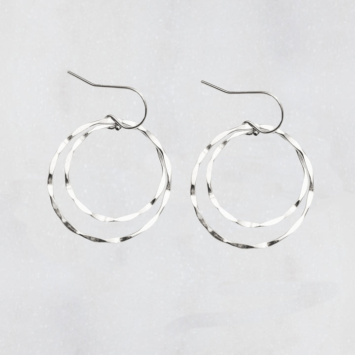 double eternity drop earrings - valentshop.com