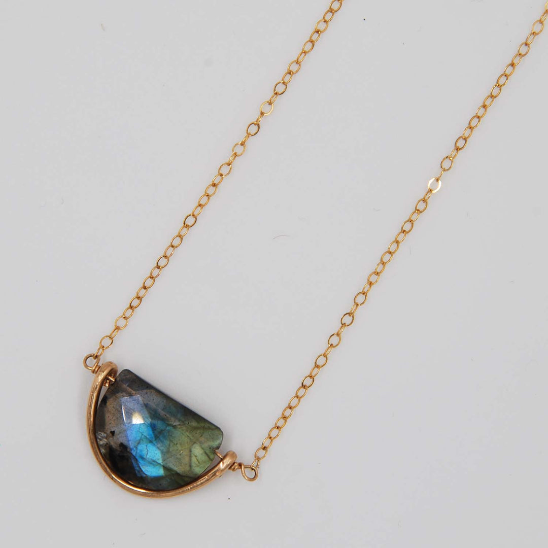 Northern Lights - Mezzaluna Necklace - valentshop.com