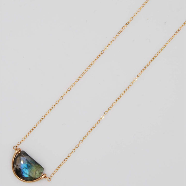 Northern Lights - Mezzaluna Necklace - valentshop.com