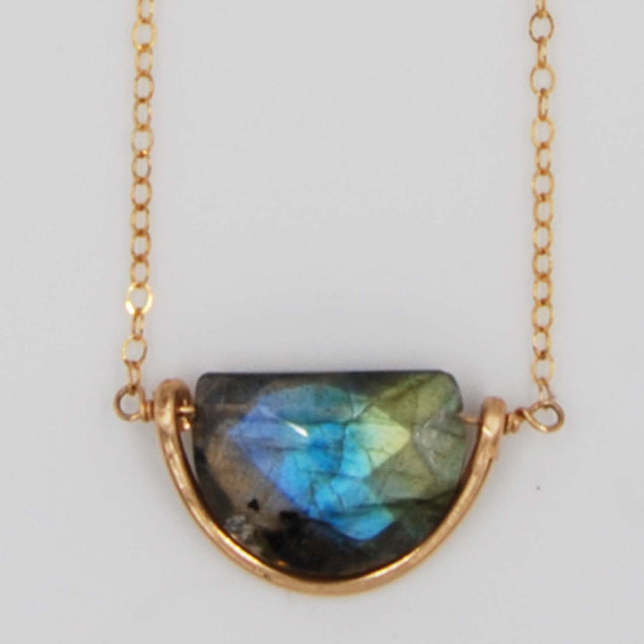 Northern Lights - Mezzaluna Necklace - valentshop.com