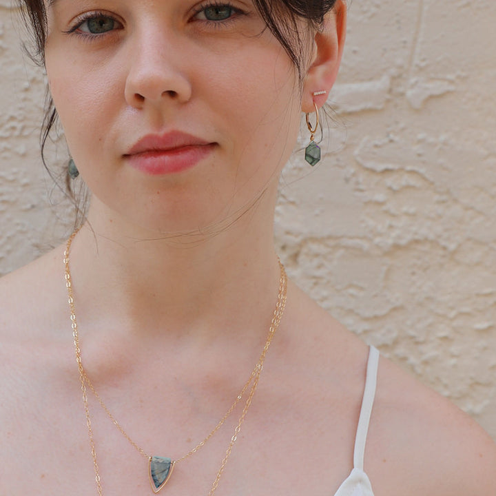 Northern Lights - Arrowhead Necklace - valentshop.com