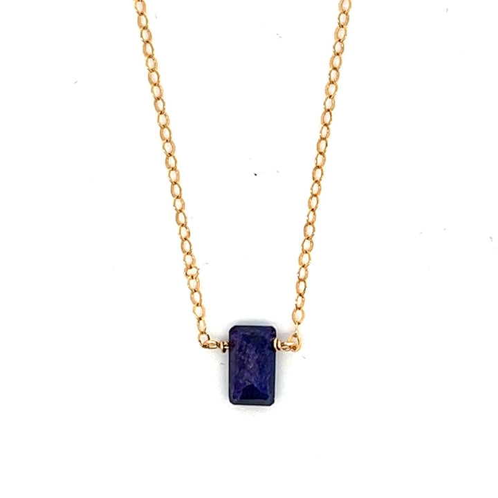 birthstone baguette necklace - valentshop.com