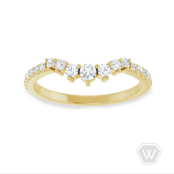 contour diamond band - valentshop.com