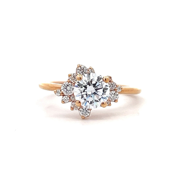 1 1/3 ctw celestial diamond halo engagement ring - valentshop.com