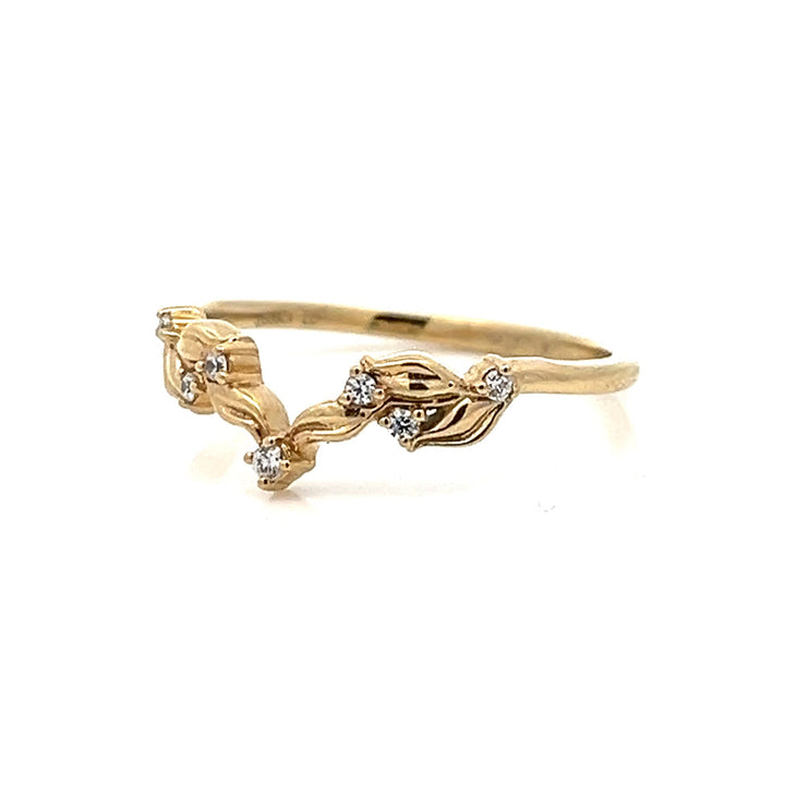 botanical diamond band - Valentshop Jewelry