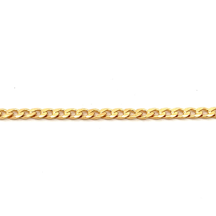 14K-gold-filled classic curb chain necklace - 16" - valentshop.com