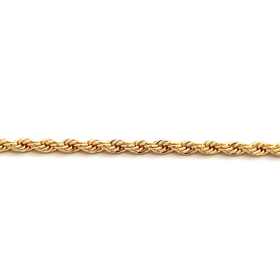 14K-gold-filled classic rope necklace - 16" - valentshop.com