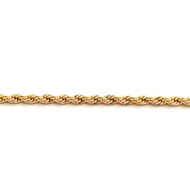 14K-gold-filled classic rope necklace - 16" - valentshop.com