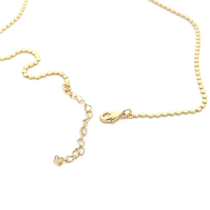 14K-gold-filled disco chain necklace - valentshop.com