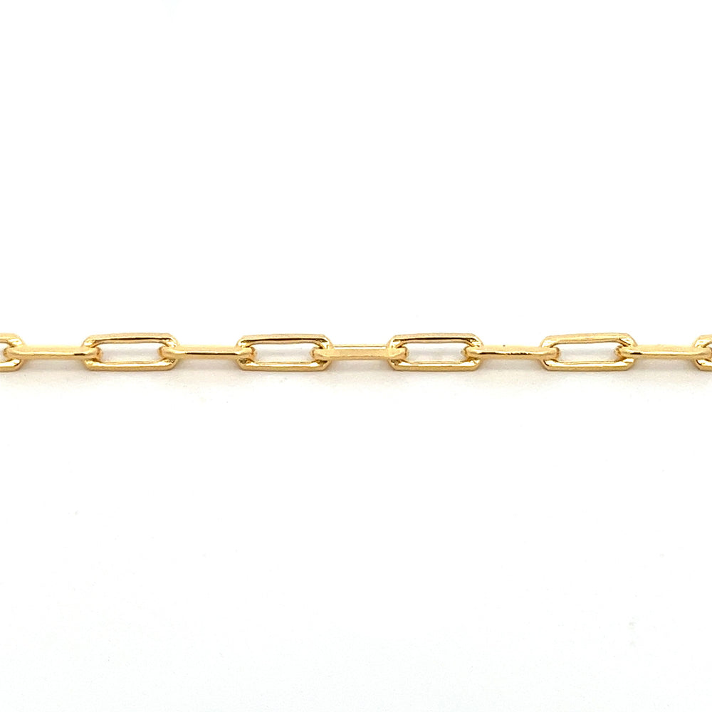 14K-gold-filled paperclip necklace - 16" - valentshop.com