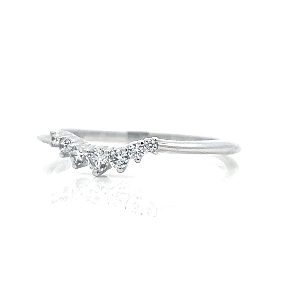 graduated tiara diamond band - Valentshop Jewelry