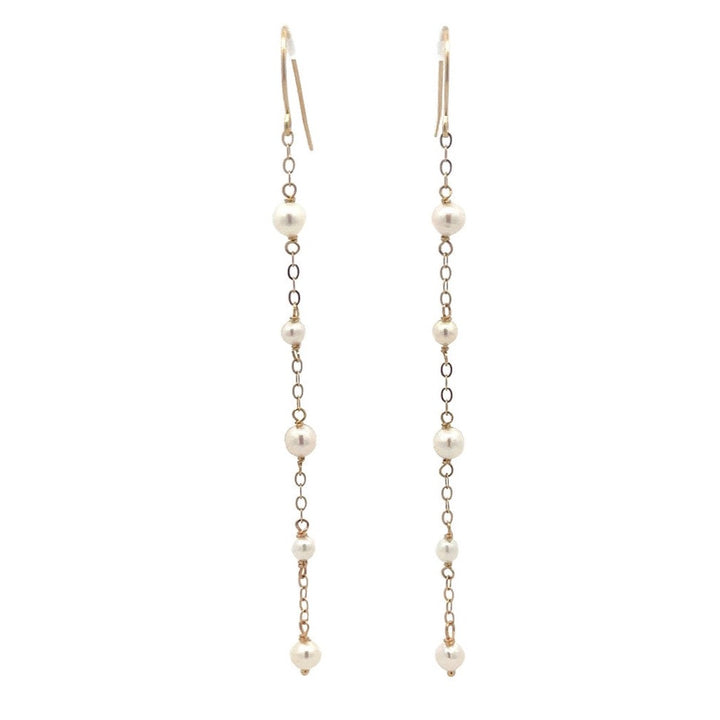 van luna - five baby akoya pearl earrings - valentshop.com