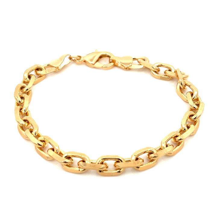 14K-gold-filled luxe anchor chain bracelet - valentshop.com