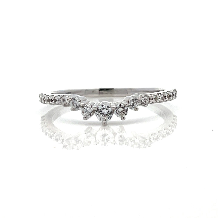 contour diamond band - Valentshop Jewelry