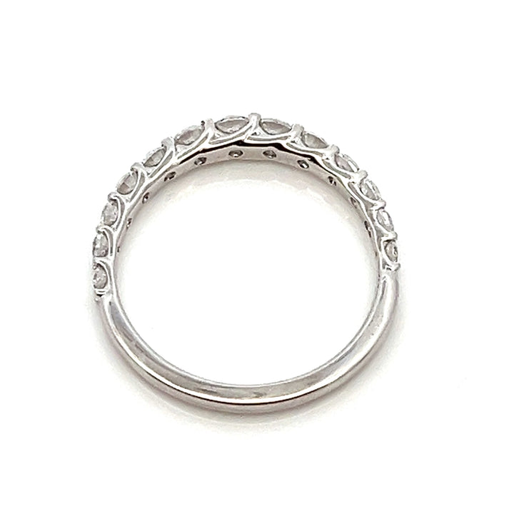 scalloped graduated diamond band - Valentshop Jewelry